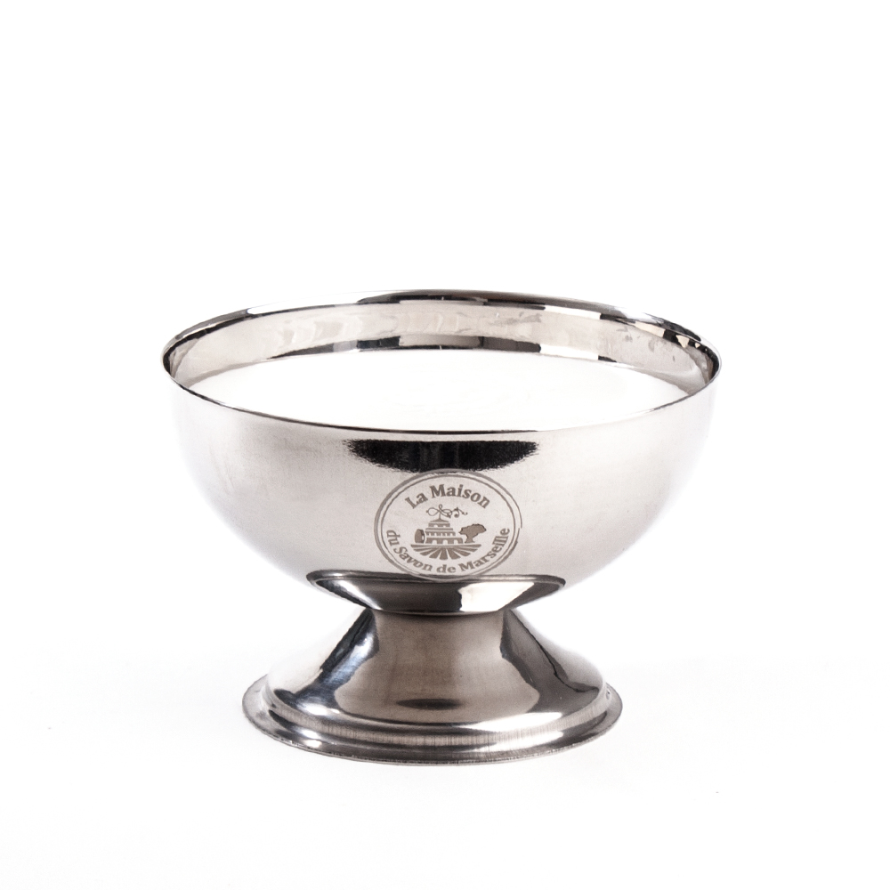 Metalic Bowl With Shaving SOAP - REBELصابون حلاقة بصحن معدني-المتمردين