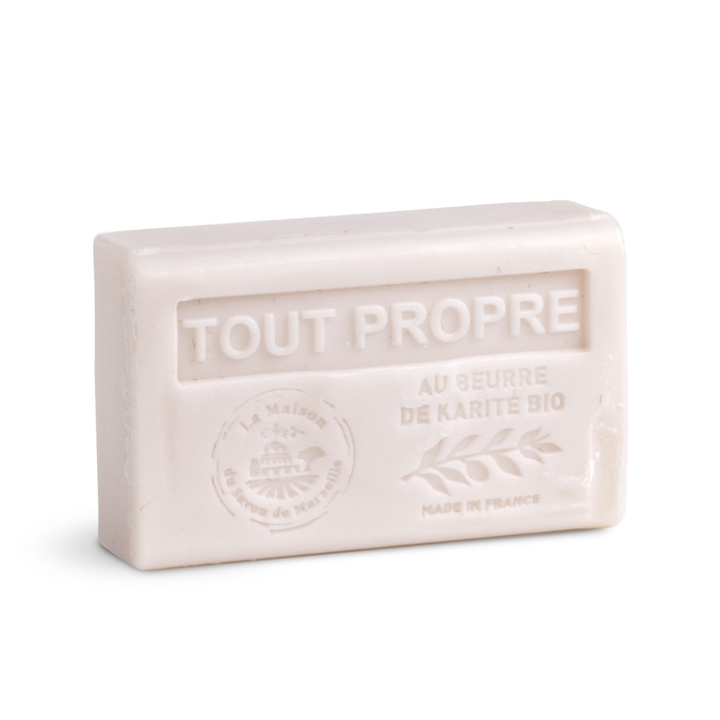 125GR SHEA BUTTER SOAP BIO - TOUT PROPRE ! 