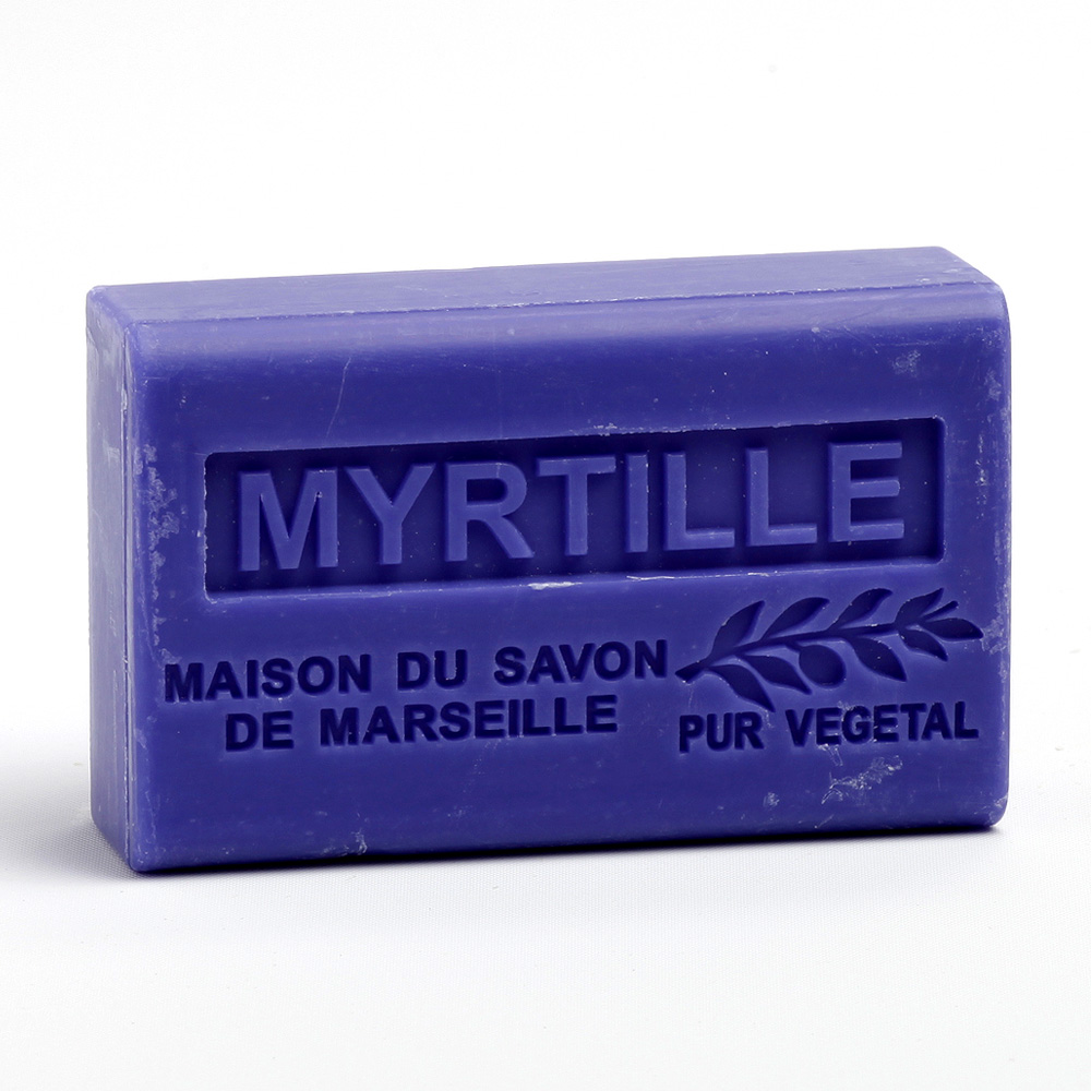 125g SOAP - MYRTILLE 
صابون 125 غرام من زبدة الكاريتي