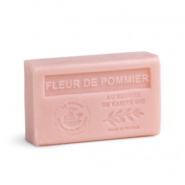 125g SOAP - APPLE FLOWER صابون 125 غرام من زبدة الكاريتي