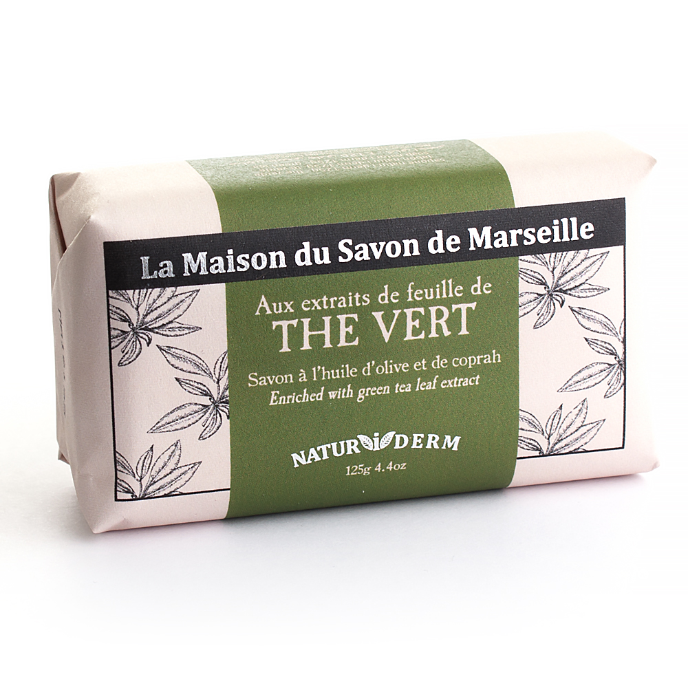 125g NATURIDERM SOAP - GREEN TEA