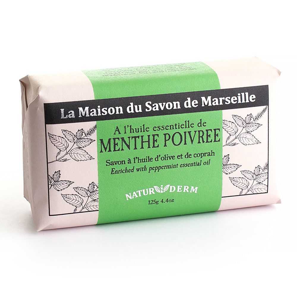125g NATURIDERM SOAP - MINTH POIVREE