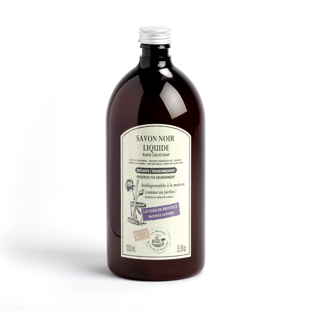 1L Black Liquid Soap - Lavender