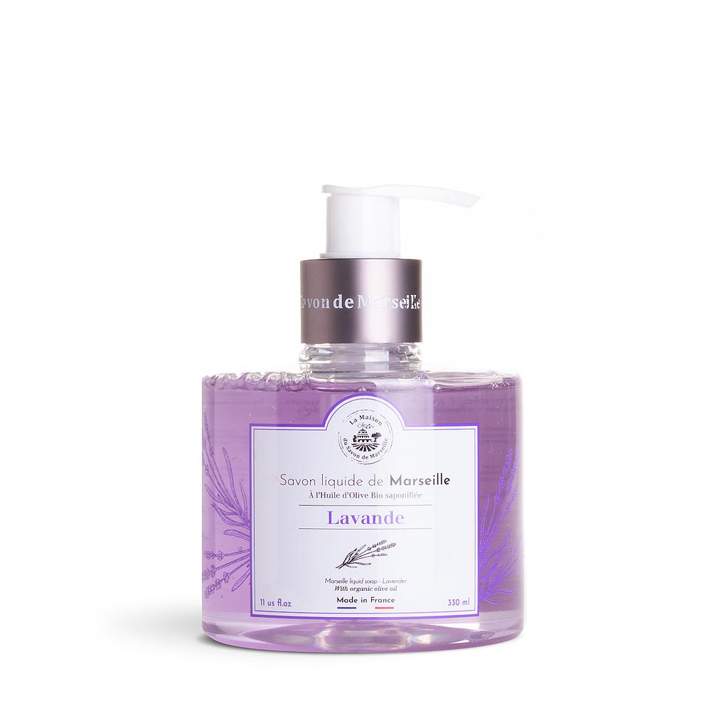 330ml MARSEILLE LIQUID SOAP LAVENDER
صابون سائل من مرسيليا 330 مل