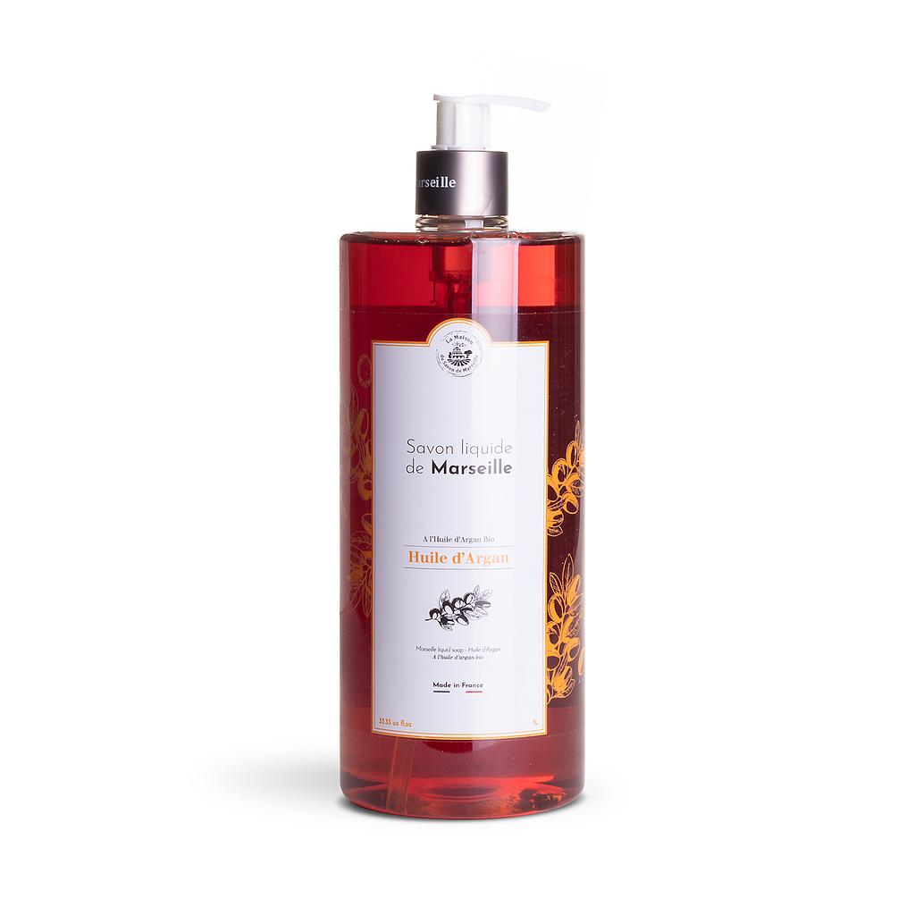 1l MARSEILLE LIQUID SOAP ARGAN OILصابون سائل من مرسيليا 1 ليتر