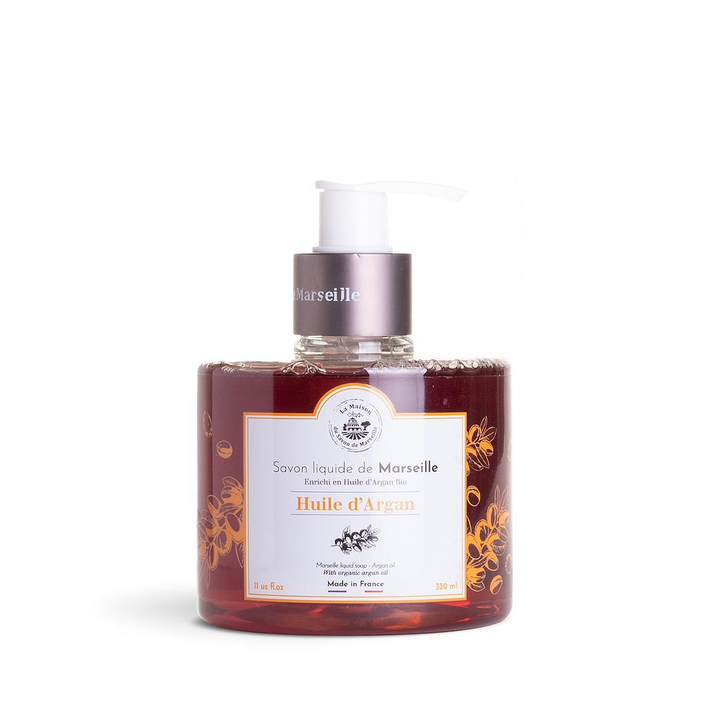 330ml MARSEILLE LIQUID SOAP ARGAN OIL
صابون سائل من مرسيليا 330 مل
