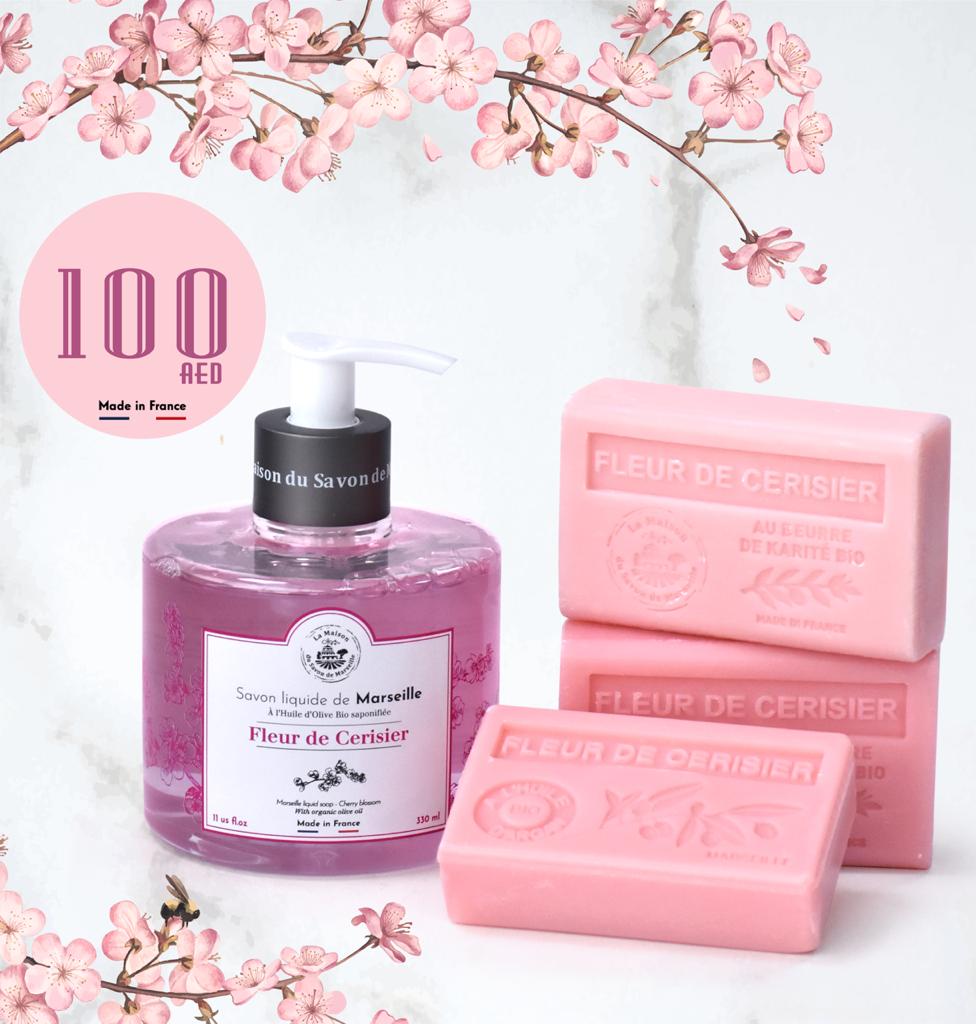 Customized Gift Set - Cherry Blossom - AED 100