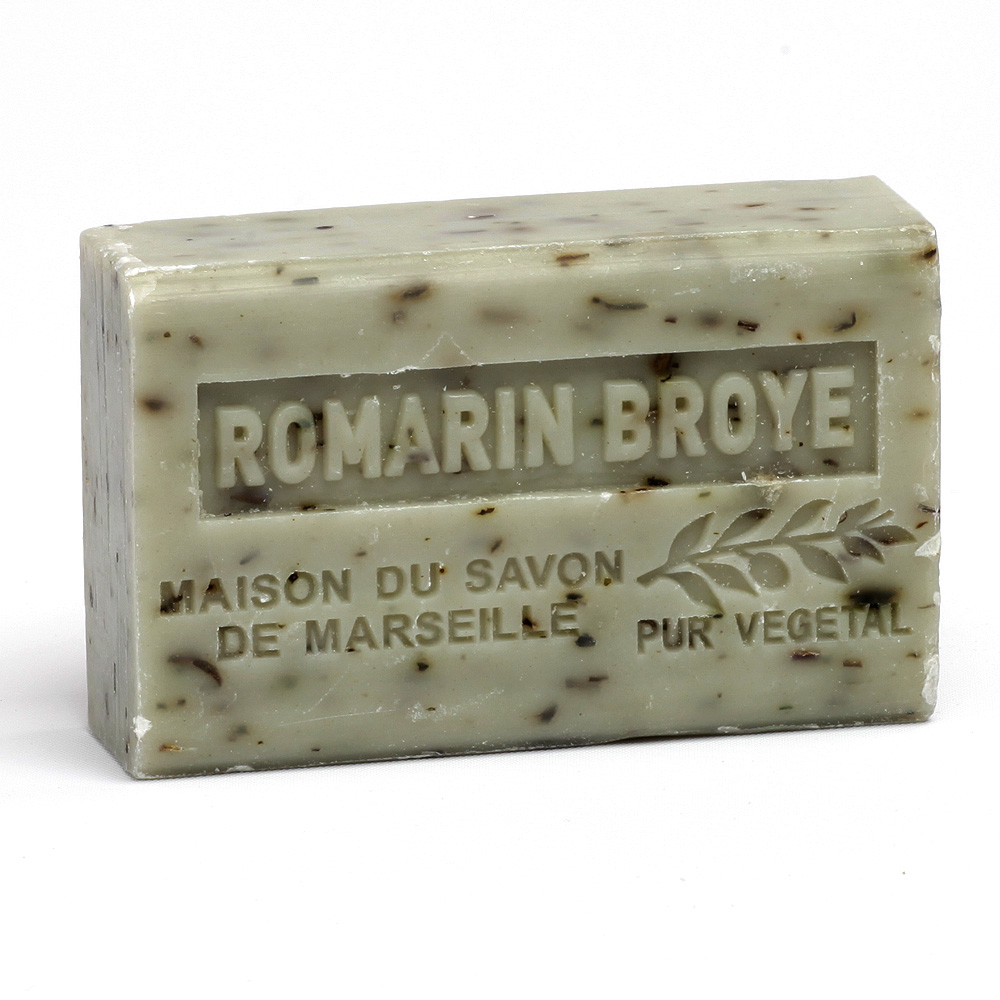 [M11505] 125g SOAP  - ROSEMARY CRUSHED