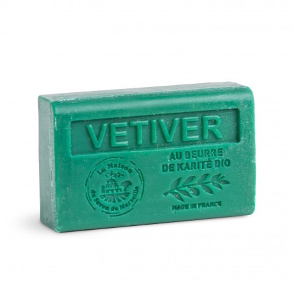 [M11523] 125g SOAP  - VETIVER
صابون 125 غرام من زبدة الكاريتي