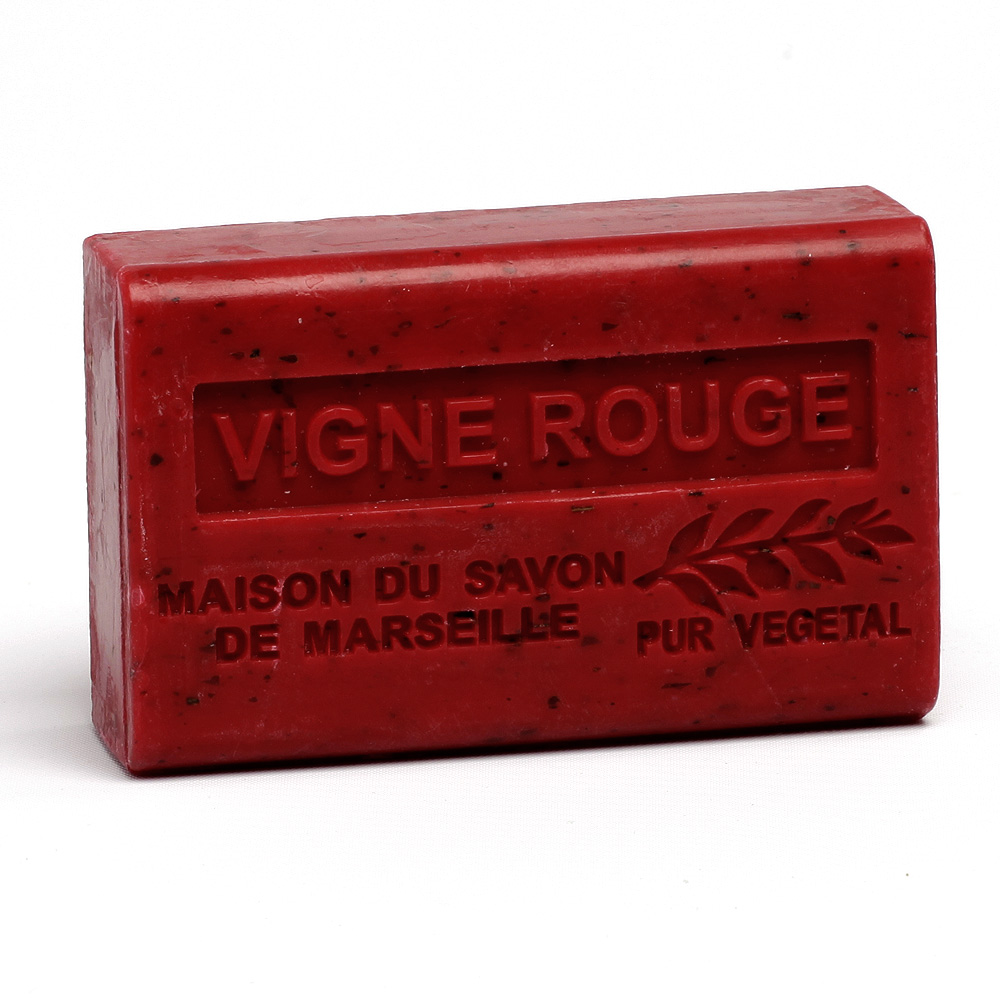 [M11524] 125g SOAP  - VIGNE ROUGE صابون 125 غرام من زبدة الكاريتي