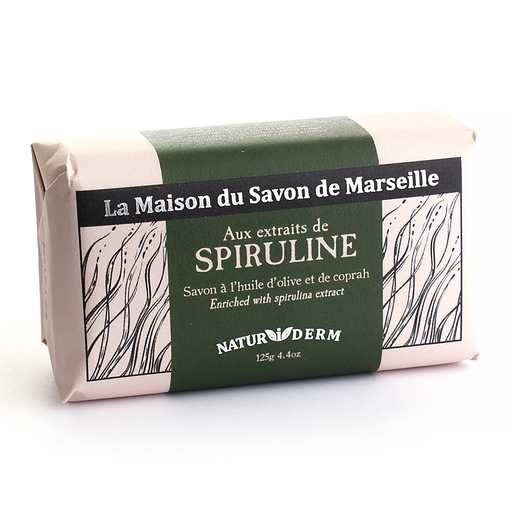 [M12604] 125g NATURIDERM SOAP - SPIRULINE