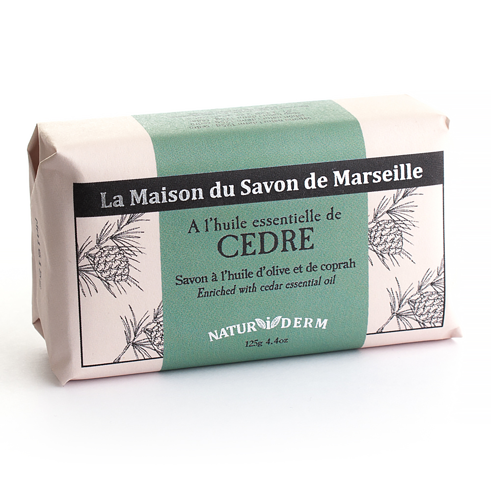 [M12619] 125g NATURIDERM SOAP - CEDRE