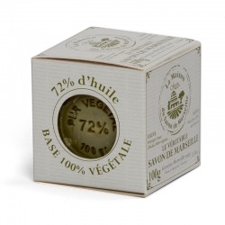 [M14012] 100g MARSEILLE CUBE OLIVE - 70/30 WITH BOX