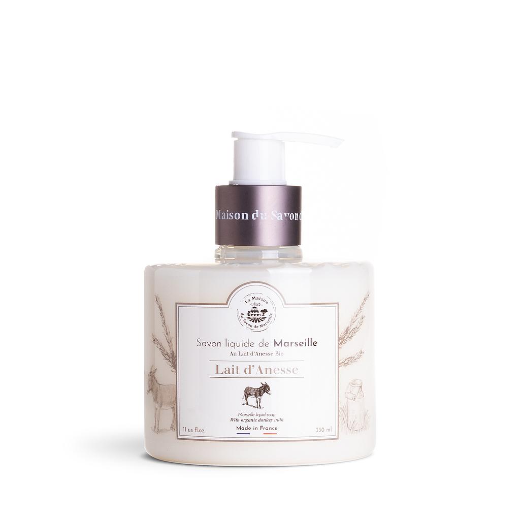 [M26009] 330ml MARSEILLE LIQUID SOAP DONKEY MILK
صابون سائل من مرسيليا 330 مل