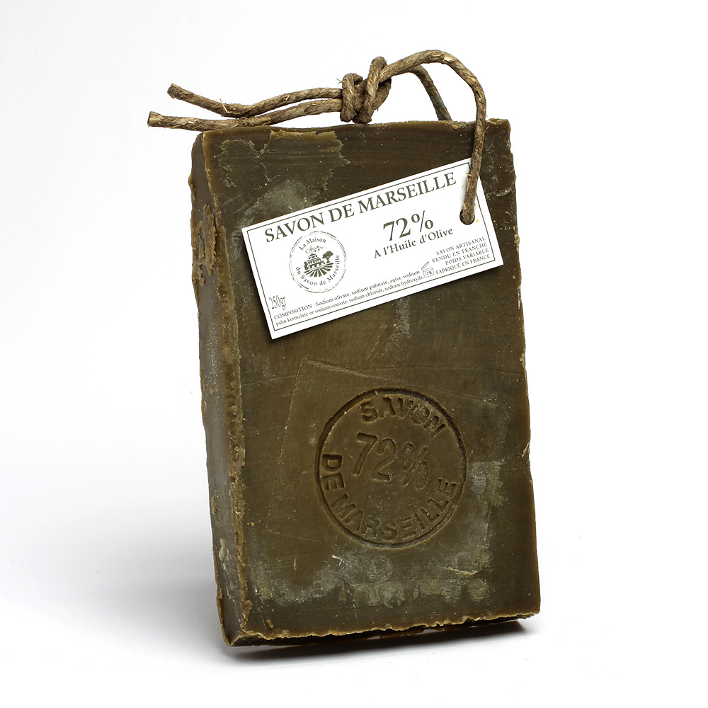 BIG SIZE SLICE MARSEILLE SOAP OLIVE 250g