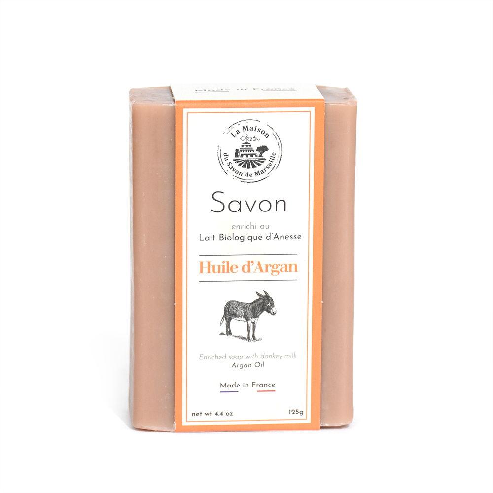 125g DONKEY MILK SOAP ORGANIC - ARGAN/DONKEY MILK