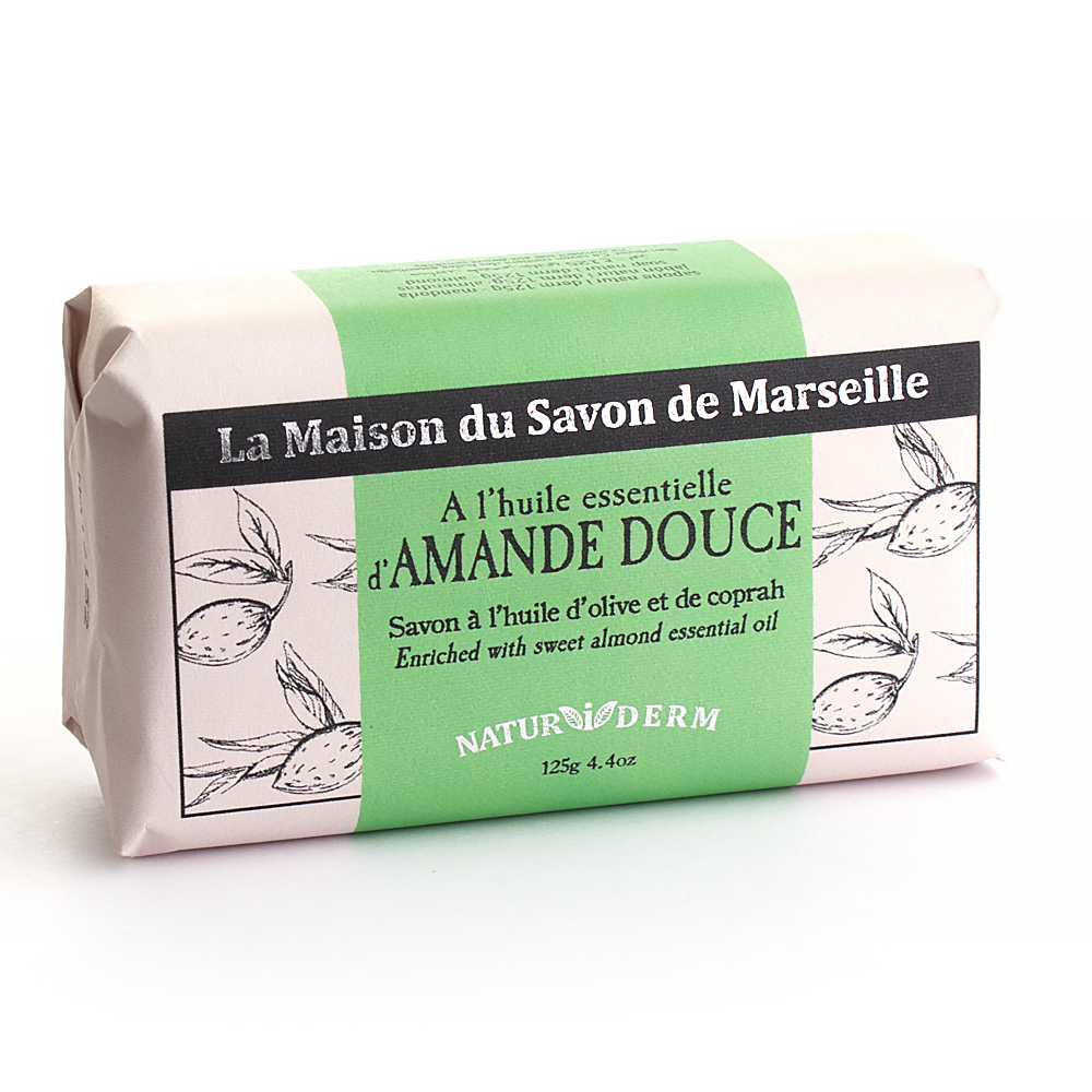 125g NATURIDERM SOAP - ALMOND