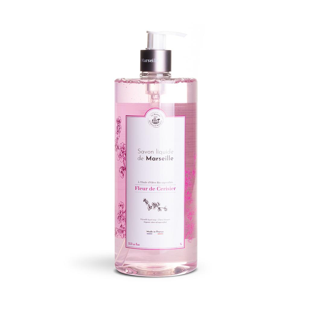 1l MARSEILLE LIQUID SOAP CHERRY BLOSSOMصابون سائل من مرسيليا 1 ليتر