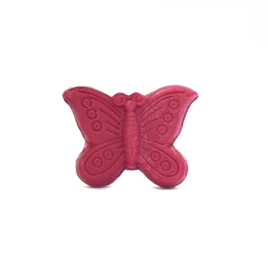 [M13023] ANIMAL - RED BUTTERFLY 18g (RASPBERRY)
صابون من زبدة الكاريتي