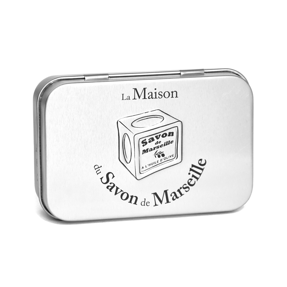 [M45214] METAL SOAP BOX - MARSEILLE CUBE