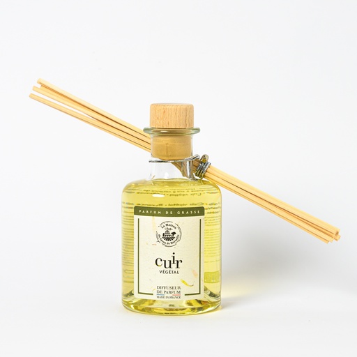 [M10029] 200ml DIFFUSER WITH STICK - NATUREL LEATHER