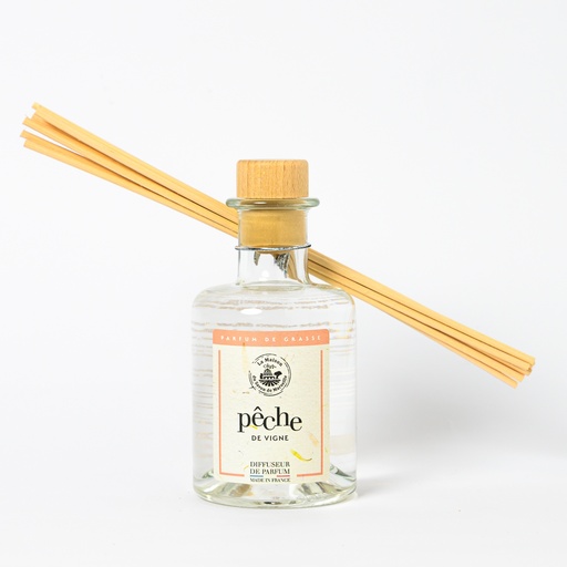 [M10028] 200ml DIFFUSER WITH STICK - PEACH
