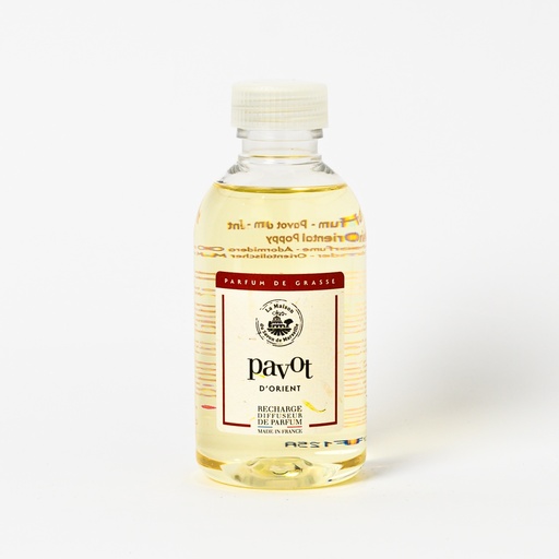 [M10038] 200ml RECHARGEABLE DIFFUSER - ORIENTAL POPPY