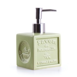 [M41014] CERAMIC LIQUID SOAP DISPENSER - CUBE GREEN
صحن سيراميك 